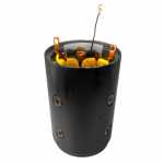 Carcaça polar c/ bob. camp. 24V Bosch JE Mercedes-Benz Scania