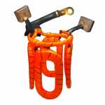 Bobina de campo reman. c/ esc. 12V Denso Toyota HiAce Hilux Land Cruiser (c/ saída esquerda)