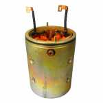 Carcaça polar c/ bob. camp. reman. 24V Delco 41MT Caterpillar Mercedes-Benz