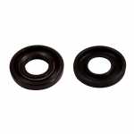 Par de retentores de borracha nitrílica (NBR) com e sem mola 14.80 x 30.00 x 5.00 mm para alternador com bomba de vácuo Mando / Mitsubishi L200 L300 Pajero Space Gear Hyundai H100 HR KIA Pregio Starex