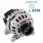 Alternador 12V 90A Bosch B3 Nissan Kicks March Versa com motor HR16DE