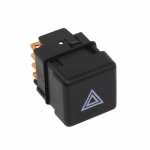 Botão/interruptor de advertência/alerta/emergência 7 terminais Fiat Duna Elba Fiorino Prêmio Spazio Uno