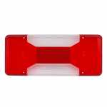 Lente para lanterna traseira bicolor lado direito/esquerdo Iveco Daily Chassi Vertis