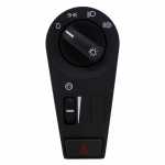 Botão/Interruptor (chave de luz) de farol baixo / neblina / luz de posição / pisca alerta / emergência / advertência com reostato 10 terminais Volvo caminhões FH12 FH16 FM9 FM12