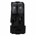 Botão/Interruptor de vidro elétrico duplo 7 terminais porta dianteira lado esquerdo Chevrolet GM S10 Blazer 1995-2002
