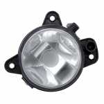 Farol auxiliar lado direito com lente de vidro para lâmpada HB4 Volkswagen Fox Gol Golf Polo Saveiro Spacefox Voyage