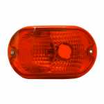 Lanterna traseira direcional âmbar lisa lado direito/esquerdo ônibus Marcopolo Fratello Senior Torino Vicino