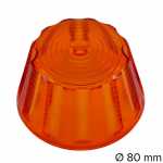 Lente para lanterna delimitadora âmbar pudim lado esquerdo/direito universal