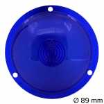 Lente para lanterna de posição azul lado direito/esquerdo universal