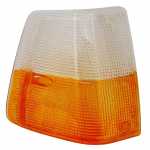 Lente para lanterna dianteira pisca bicolor lado direito Volvo NL10 NL12