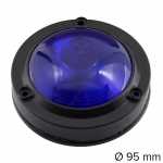 Lanterna lateral azul com soquete interno lado esquerdo/direito universal