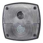 Lanterna traseira cristal com base alta lado direito/esquerdo universal