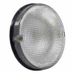 Lanterna traseira cristal redonda Ø 125 mm lado esquerdo/direito Caio/Induscar Millenium Apache