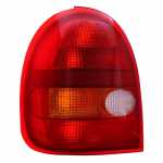 Lanterna traseira tricolor (âmbar / cristal / vermelha) lado esquerdo Chevrolet GM Corsa Hatch 1994-1999