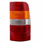 Lanterna traseira tricolor (âmbar / cristal / vermelha) com chicotes lado direito Ford Courier