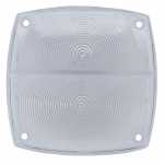 Lente transparente lado direito/esquerdo para lanterna traseira quadrada universal