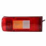 Lanterna traseira lado esquerdo com vigia com fios para adaptação Scania Série 4 Volvo FM NH VM