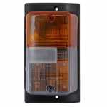 Lanterna direcional dianteira bicolor com pisca refletor lado direito Scania Séries 2 e 3