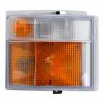 Lanterna direcional dianteira com pisca âmbar lado direito Scania Série 4 e 5