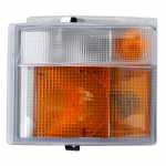 Lanterna direcional dianteira com pisca âmbar lado esquerdo Scania Série 4 e 5