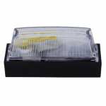 Lanterna delimitadora lateral retangular cristal 80 mm x 25 mm lado esquerdo/direito universal