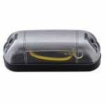 Lanterna de placa para lâmpada torpedo 85 mm x 25 mm universal