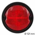 Lanterna traseira vermelha lado esquerdo/direito com dois soquetes Randon carrocerias