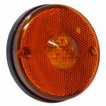Lanterna lateral âmbar redonda lado esquerdo/direito 88 mm diâmetro Randon