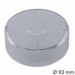 Lente para lanterna de posição traseira cristal redonda lado esquerdo/direito universal