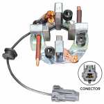 Porta-escovas 24V 8 x 30 x 19.5 mm para motor de partida Mitsubishi FH12 FM12