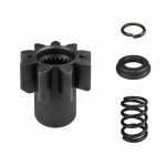 Pinhão do impulsor 9 dentes c/ kit trava Delco 29MT Agrale Mercedes-Benz New Holland - kit