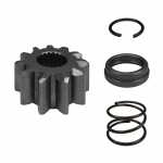 Pinhão do impulsor 11 dentes c/ kit trava Mando KIA Besta Bongo K2500 K2700 Pregio - kit