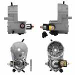 Bobina do relé de partida montada no mancal intermediário 12V Denso John Deere colheitadeira trator